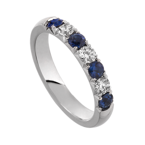 AURORA - Blue sapphires & white diamonds alliance